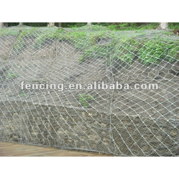 Grande quantité de boîte de Gabion de 6x2x1m / 3x2x1m (usine de 20 ans)